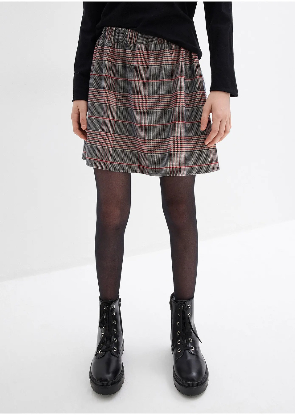 Φούστα με λάστιχο στη μέση-bonprix