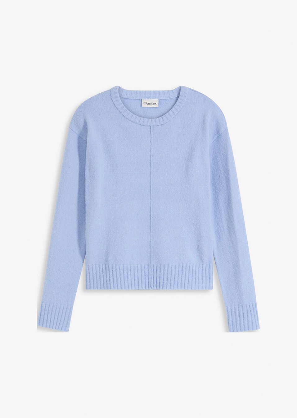 Πουλόβερ-Μπλε περλέ-bonprix