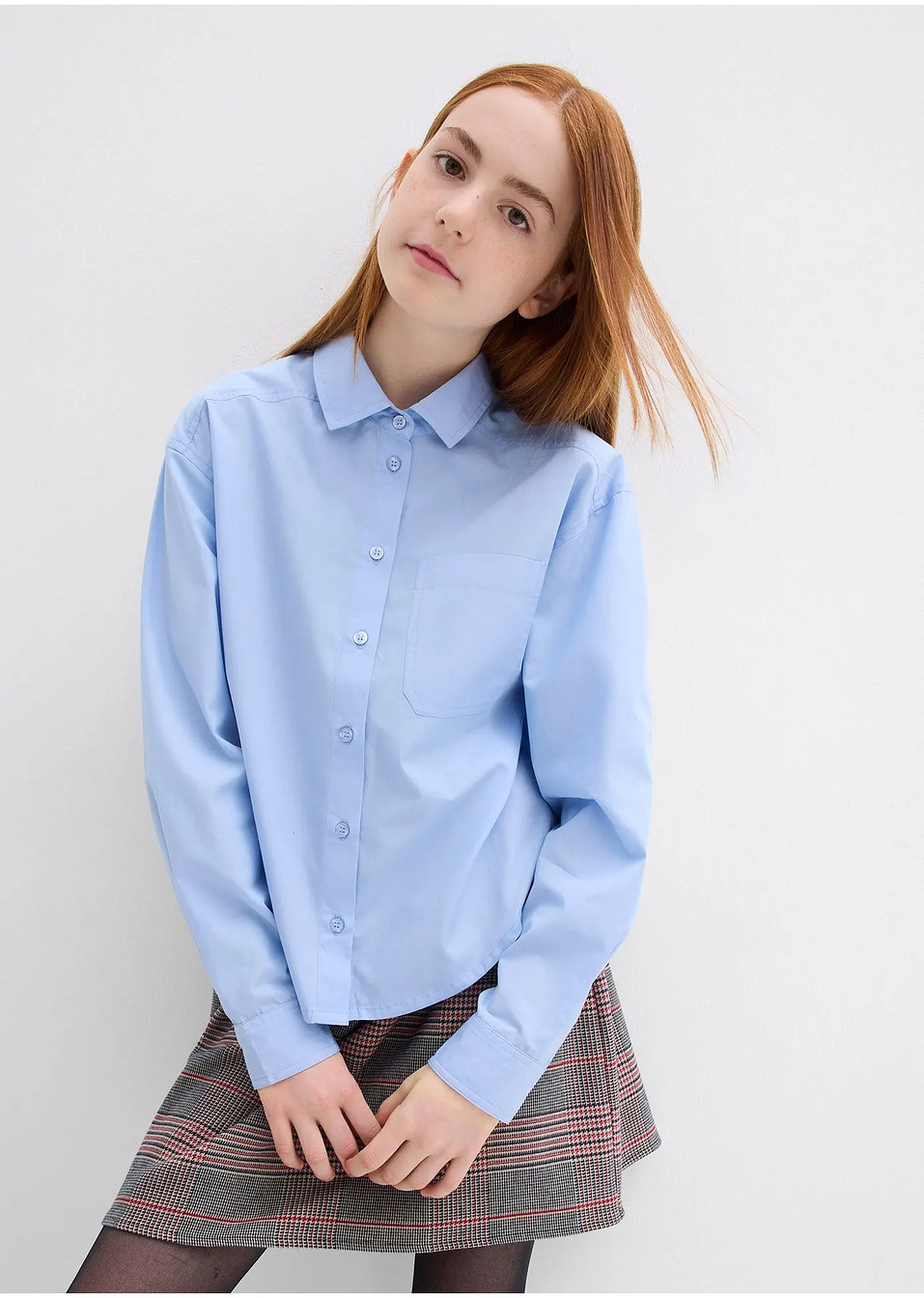 Πουκαμίσα oversized από καθαρό βαμβάκι-bonprix