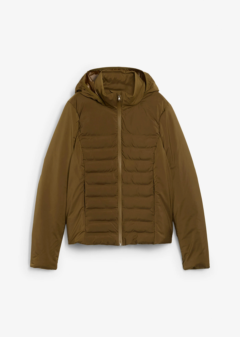 Πολύ ελαφρύ καπιτονέ μπουφάν-Πράσινο λαδί-bonprix