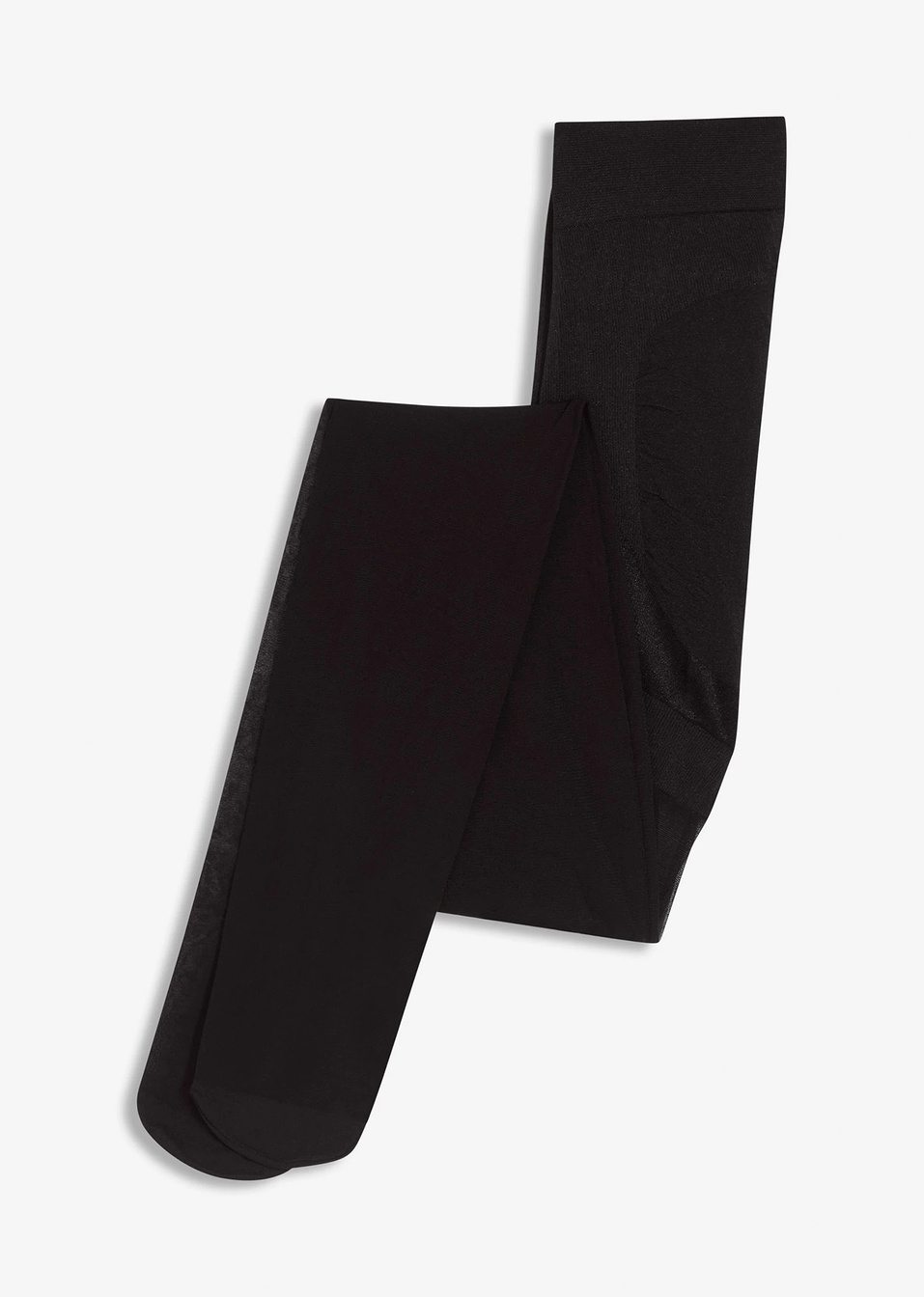 Ημιδιαφανές καλσόν που σμιλεύει με εφέ push-up και άνετη φάσα, 30 den-Μαύρο-bonprix