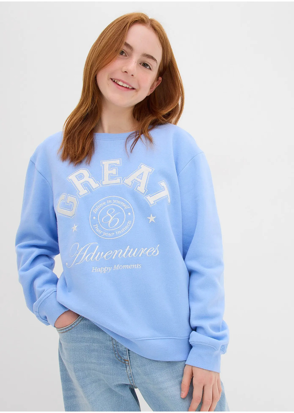 Φούτερ από καθαρό βιολογικό βαμβάκι-bonprix