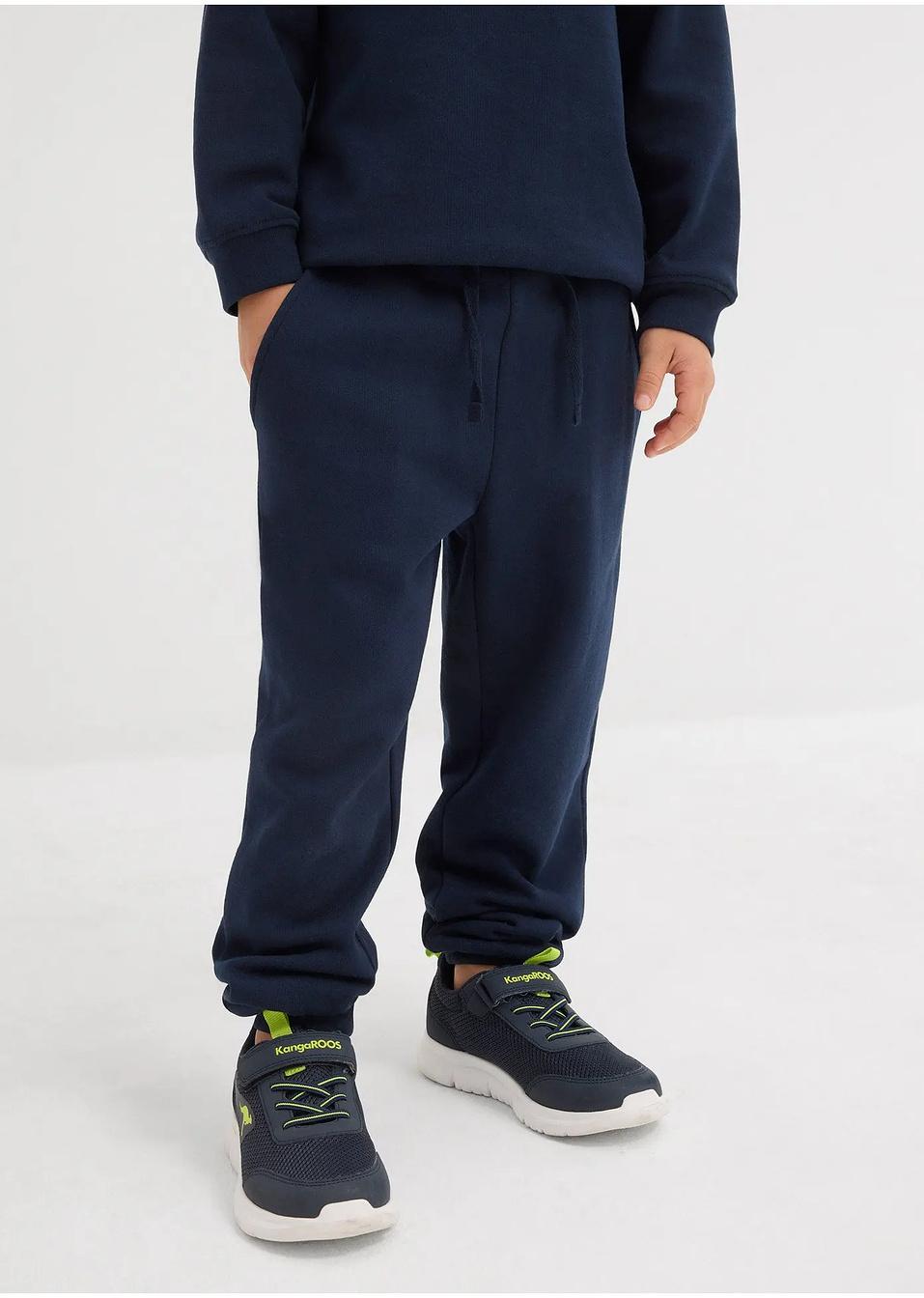 Παντελόνι για jogging από μαλακό σύμμεικτο βαμβάκι (συσκευασία των 2)-bonprix