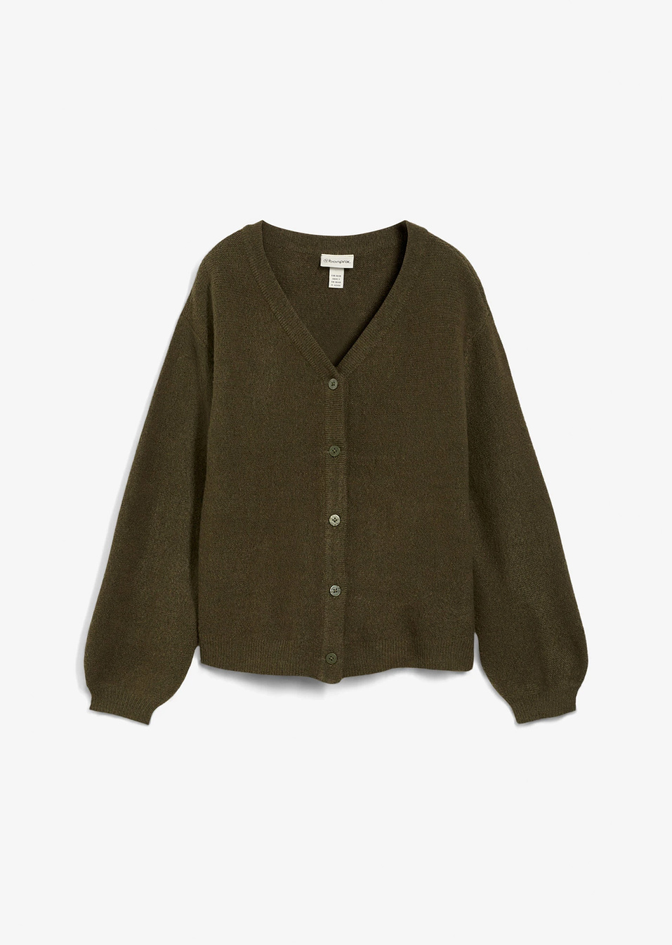 Ζακέτα-Πράσινο λαδί σκούρο-bonprix