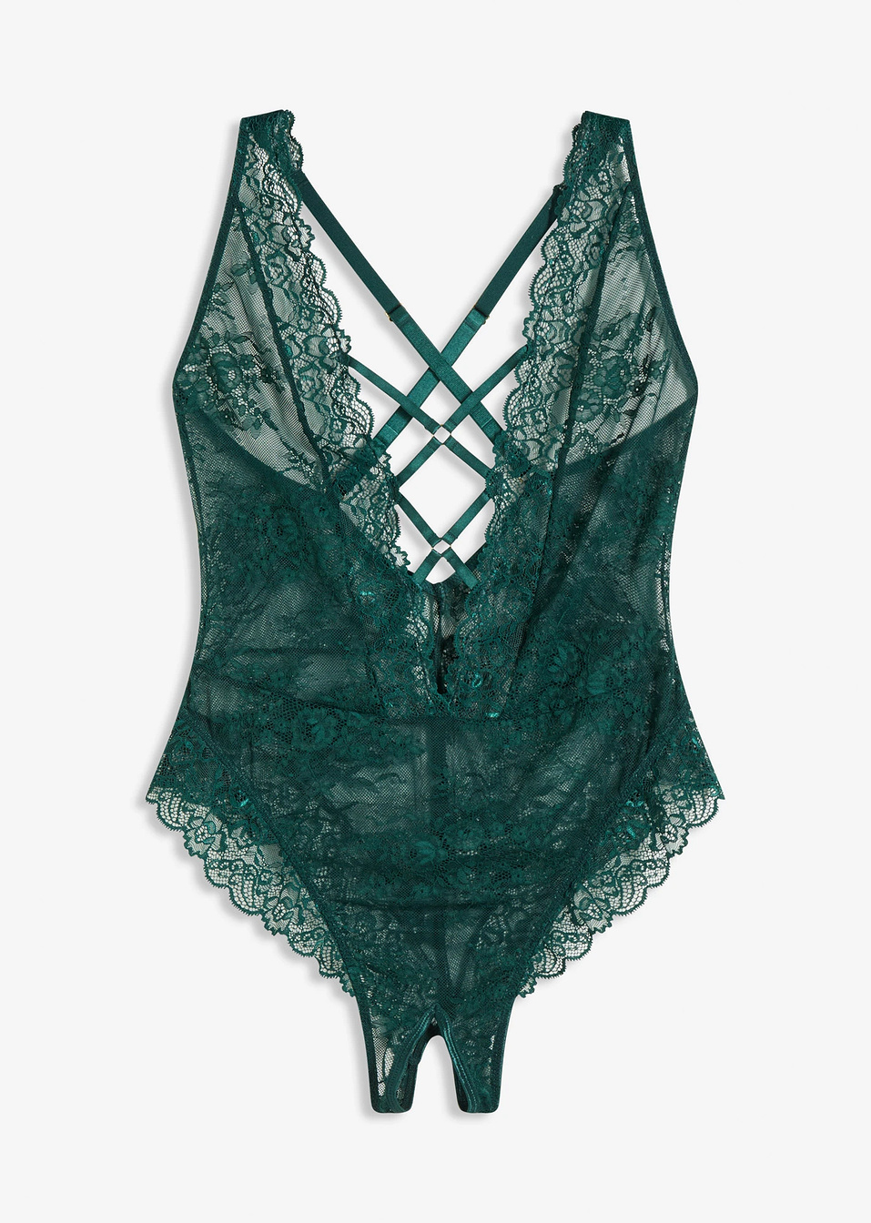 Κορμάκι ouvert-Πράσινο σκούρο-Venus