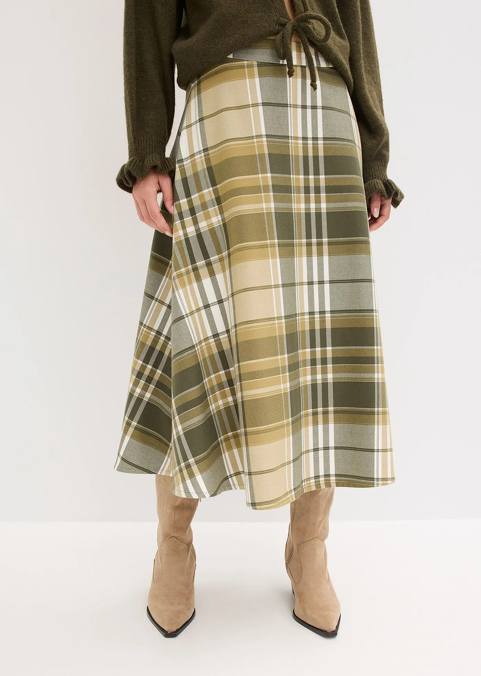 Φούστα midi-bonprix