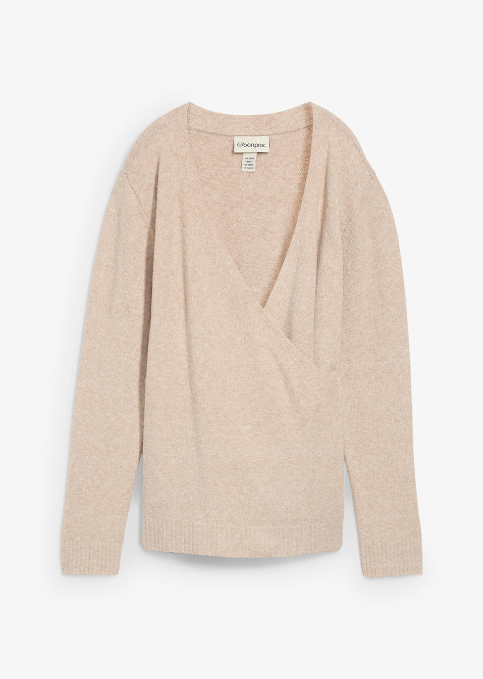 Ζακέτα εγκυμοσύνης και θηλασμού-Μπεζ-bonprix