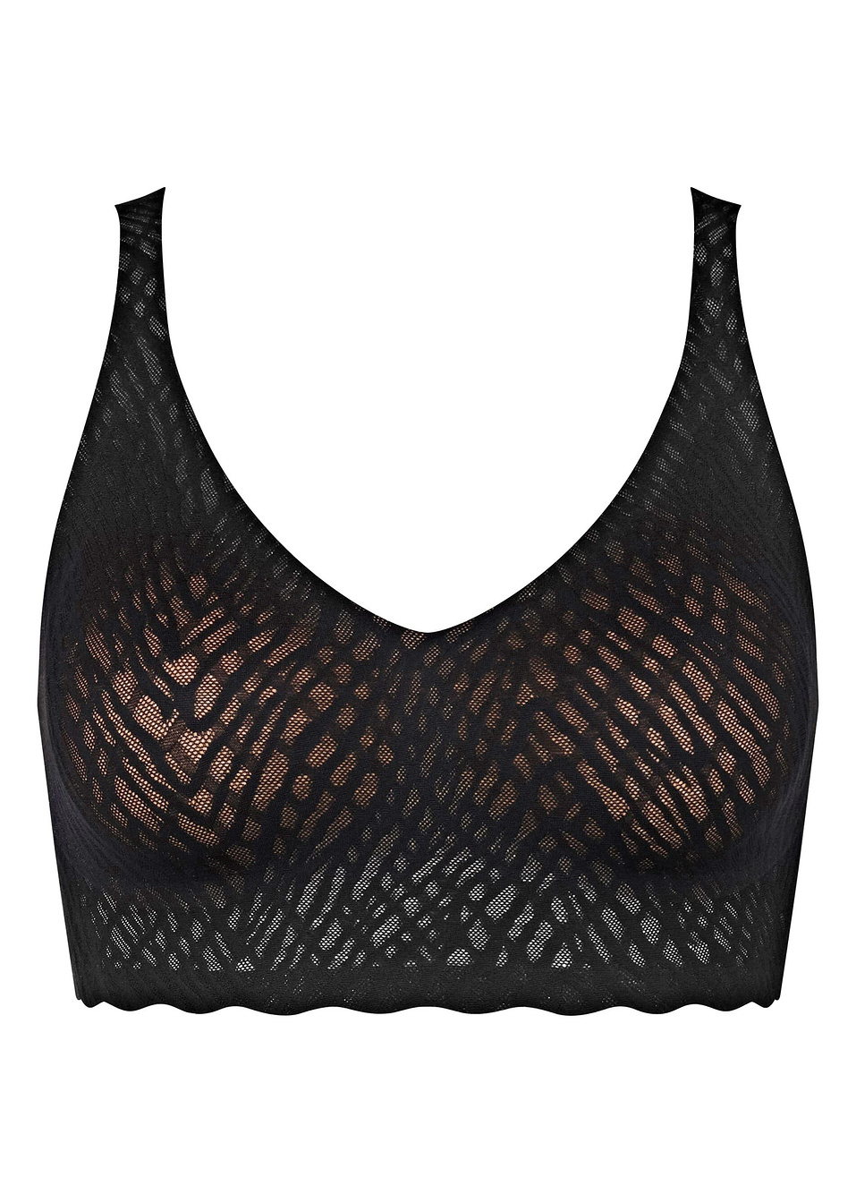 Bralette sloggi ZERO Feel Bliss-Μαύρο-bonprix