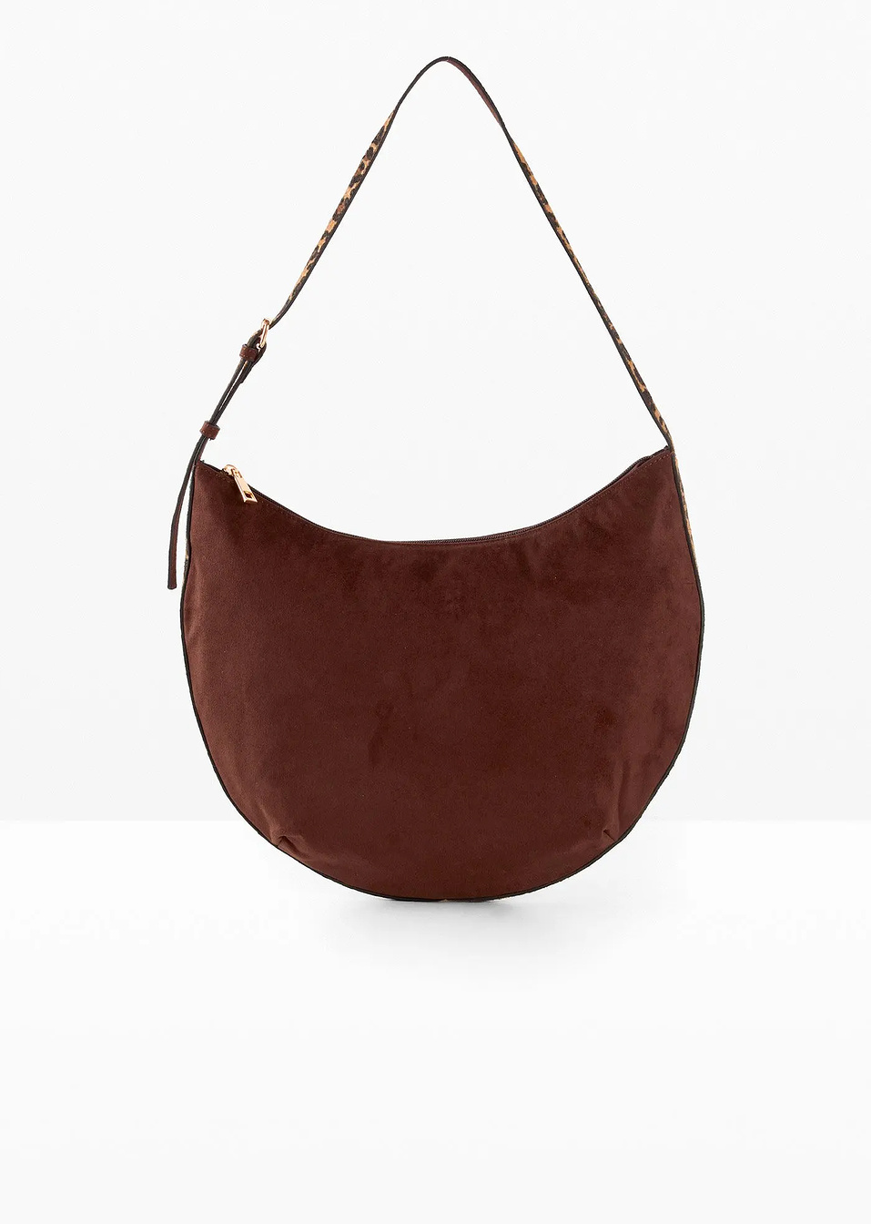 Чанта за рамо-Тъмно кафяво-bonprix