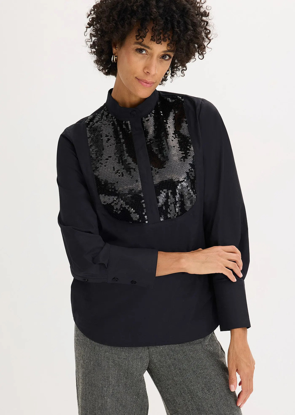 Τουνίκ με παγιέτες-bonprix