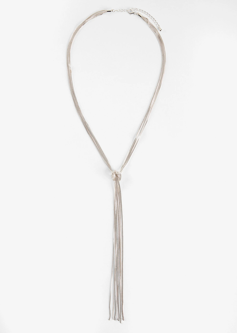 Колие-Посребрено с родий-bonprix